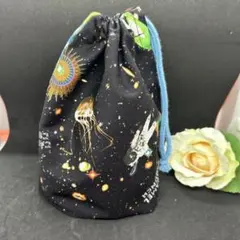 コップ袋　巾着　男の子　宇宙