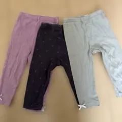 90!女の子スパッツ3点