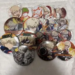 爆豪勝己 缶バッジ 18個セット + カード3枚