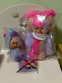 新品未使用 モンチッチ　しなこ　2点　ぬいぐるみ
