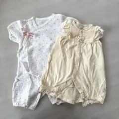 【美品】半袖肌着・ロンパース セット