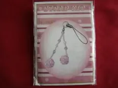 STRAP KIT・携帯ストラップキット■RK-166B・ビーズ付き□彡