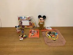 G0406-08★Disneyレトロセット　ミッキーマウス 8点
