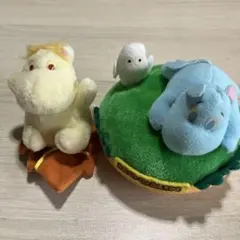 MOOMIN ぬいぐるみ マスコット 2種セット