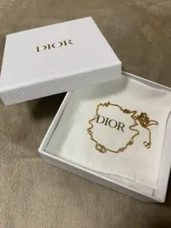 Dior CLAIR D LUNEネックレス メタル・レジンパール・クリスタル