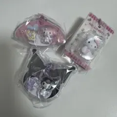 サンリオパッケージチャーム　クロミ　マイメロ　キティ