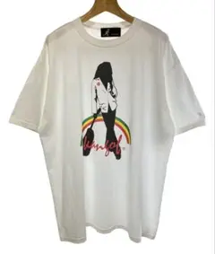 Tシャツ ホワイト 白　ボブマーリー　カンゴール　2XL USA