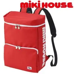 新品未使用】MIKI HOUSE ミキハウス リュック 10L レッド - メルカリ