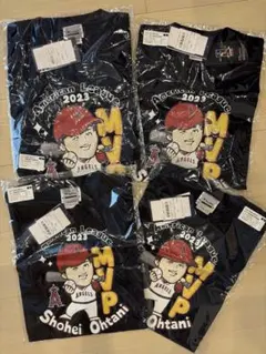 まとめ売り 大谷翔平 2023 MVP Tシャツ S L 130 4枚セットのサムネイル