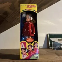 希少】タカラ ファッションジェニー ドール 当時物 レトロ 赤ドレス