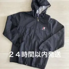 Champion フード付きジャケット 160 ブラック