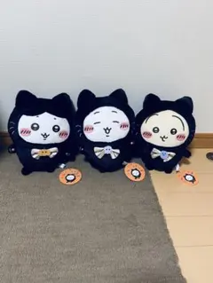 ちいかわ黒猫ぬいぐるみセット