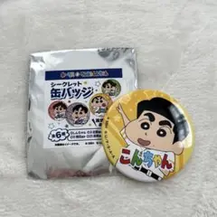 ソフトバンクホークス　クレヨンしんちゃん　コラボ　缶バッチ　こんちゃん　近藤選手