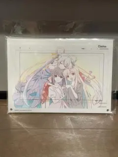 超かぐや姫 アクリルパネル ラフ原画 かぐや 酒寄彩葉 月見ヤチヨ