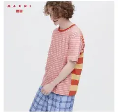 【新品未使用】UNIQLO MARNI コラボ Tシャツ ボーダー Lサイズ