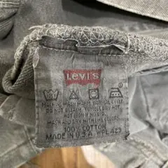 90s USA製 Levi's 501 後染め ブラックW32 リーバイス