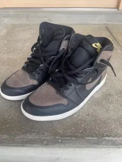 Nike Air Jordan 1 ブラック/ブラウン ハイカットのサムネイル