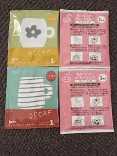 カフェインレス コーヒー ドリップコーヒー UCC COOP 4点セット