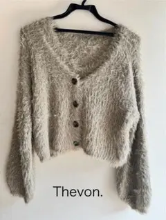 Thevon. 【Mayu企画】　ラメシャギーニットベスト×カーディガンのサムネイル