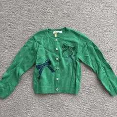 美品　ファミリア カーディガン 120