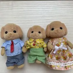 シルバニアファミリー 犬の人形 3体セット