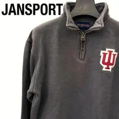 JANSPORT　ハーフジップ トレーナー　アメカジ古着のサムネイル