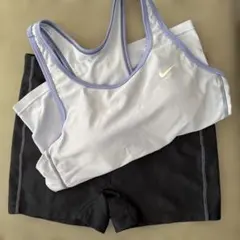 Nike セパレート水着 女性用 水色/ネイビー　フィットネスのサムネイル