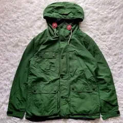 【美品・現行】grn リバーシブル マウンテンパーカー グリーン L