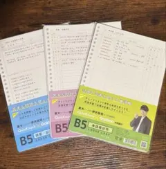 QuizKnock × Gakken B5 ルーズリーフ 3冊セット
