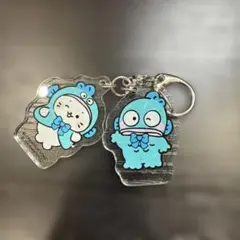 しろたん　ハンギョドン　コラボ　ラメアクキー