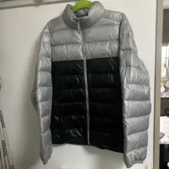 FILA ダウンジャケット シルバー/ブラック