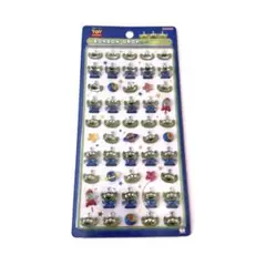 エイリアン　リトルグリーンメン ボンボンドロップシール　ミニ