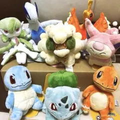 【新品】ポケモンfit カントー御三家　ルギア　ホウオウ　サーナイト　エネコなど