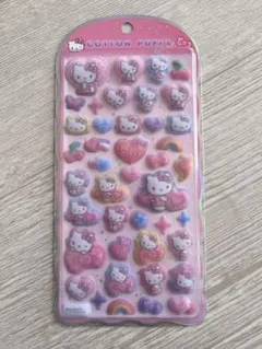 【国内正規品】ハローキティ コットンパフィーシール