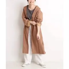スローブイエナ　ロングトレンチコート　ブラウン