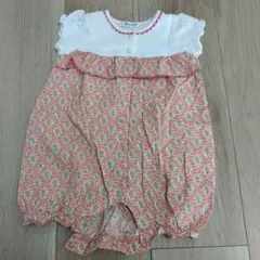 値下げ☆《美品》【SOULEIADO】半袖ロンパース　70cm