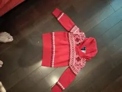 GapKids 赤色 ニットセーター 110サイズ