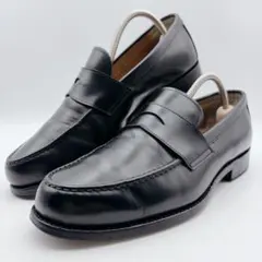 Loake ローク Princeton ローファー モカシン 黒 UK8.5 - メルカリ