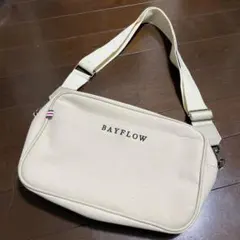 BAYFLOW アイボリー ショルダーバッグ