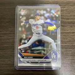 toppsnow ロサンゼルスドジャース 佐々木朗希