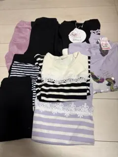 女の子　まとめ売り　120 130 新品　美品　ロンT 9点