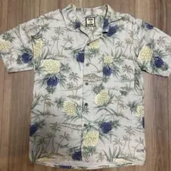 美品！Tommy Bahama シルク100%アロハシャツ パイナップル柄 XLのサムネイル
