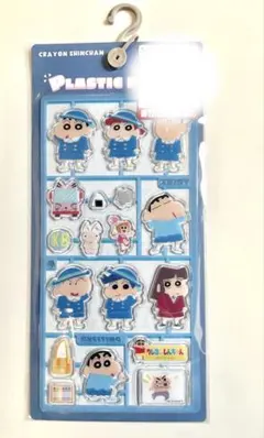 クレヨンしんちゃん プラスチックモデル風ぷっくりシール　幼稚園