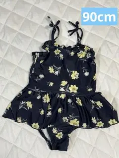 ★プティマイン★花柄　水着　90cm