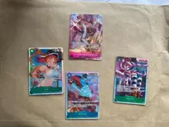 ワンピースカード SR 4枚 + R多数 おまけ付き