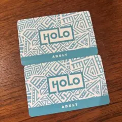 HOLOカード ハワイ The BUS 大人2枚セット