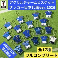 サッカー日本代表 アクリルチャームビスケット フルコンプ 17種 - メルカリ