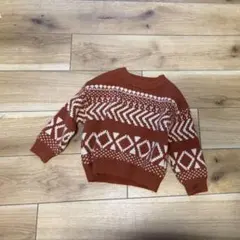 《 韓国子供服 》　キッズ服　100サイズ　トップス　ニット