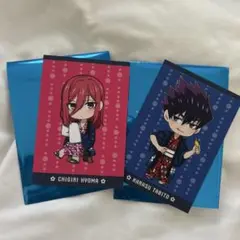 ブルーロック　秩父　蹴湯祭　トレーディングカード ミニキャラ 千切豹馬 烏旅人