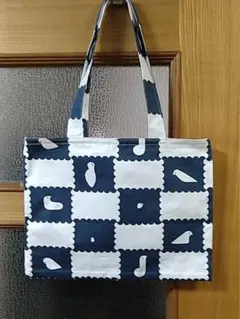 ミナペルホネン runrunrun 巾着バッグ ブルー うさぎ - メルカリ